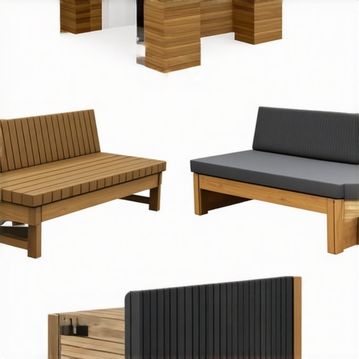 5 Modern Bench Designs for Custom Needham Decks