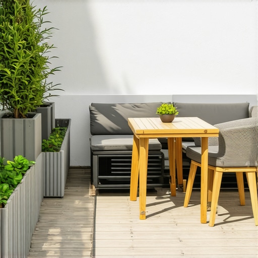 7 Small Space Hacks for Needham Apartment Decks