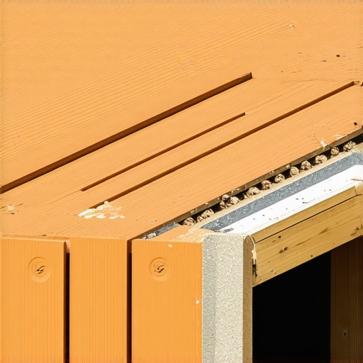 A detailed shot of a well-installed deck corner emphasizing proper flashing and drainage for longevity.