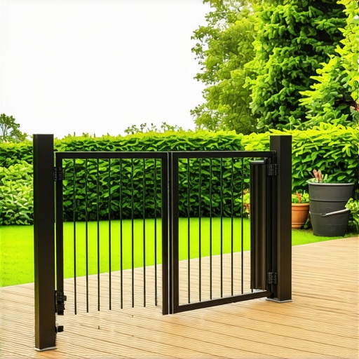 Adding a Dog Gate to Your Deck Design: Stylish Options