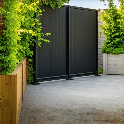 Affordable Privacy Screens for Small Needham Townhome Decks