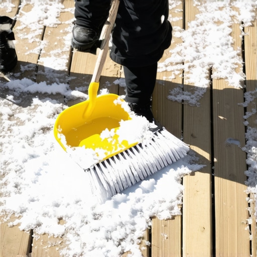 Best Methods for Removing Ice from Your Wood Deck
