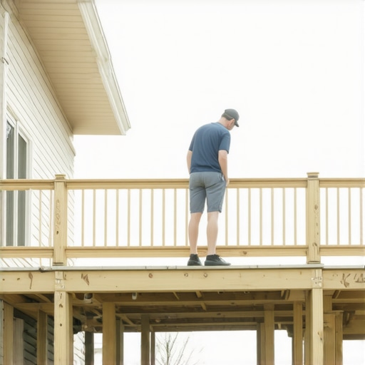 Checking Your Deck Connection for Signs of Sagging