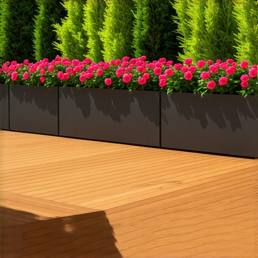 Custom Built-in Planters for Needham Decks 2026