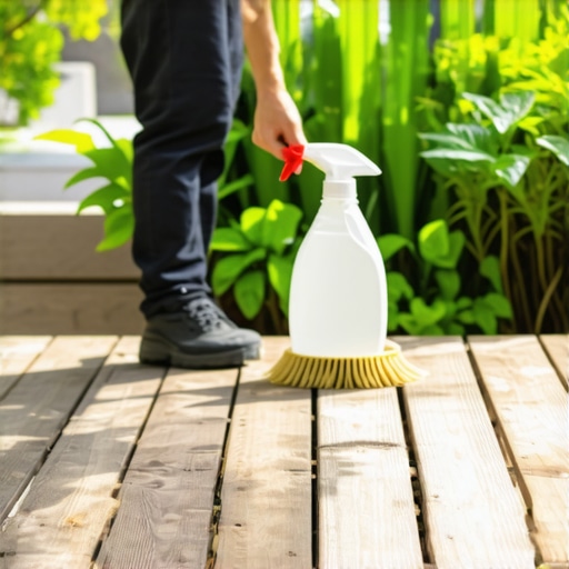 DIY Deck Cleaning: The Best Solutions That Won't Harm Plants