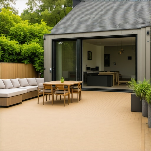 Designing an L-Shaped Deck for Maximum Functional Space