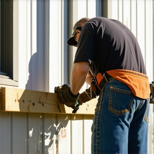 Fixing a Damaged Deck Ledger Without Removing the Siding