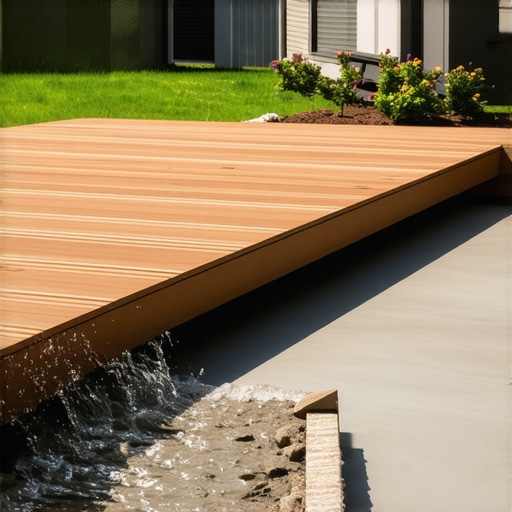 Handling Sloped Yard Drainage Under a Needham Deck