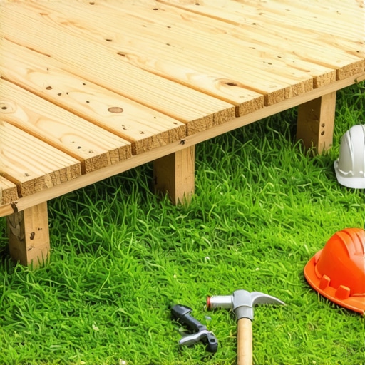 How to Build a Deck Over a Sloping Lawn Safely