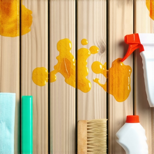 How to Clean Greasy Food Spills from Your Wood Deck