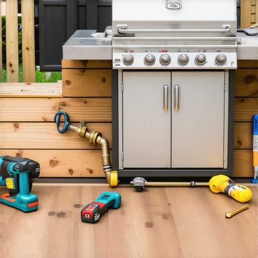 How to Install a Gas Line for a Built-In Deck Grill