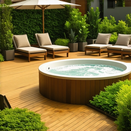 How to Integrate a Hot Tub Into Your Custom Deck Design