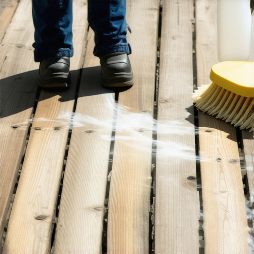 How to Remove Mildew from Deck Boards Without Scrubber