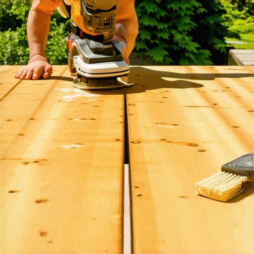 How to Sand and Restain a Needham Cedar Deck