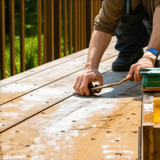 How to Stain Your Deck Railings Without Making a Mess