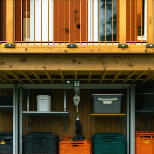 Installing Under-Deck Storage: Dry Space Ideas