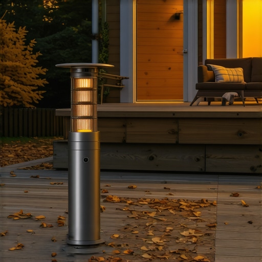 Installing a Deck Heater for Needham Fall Nights