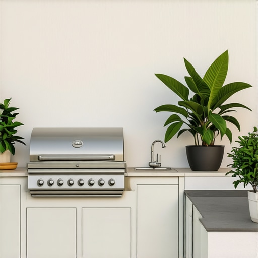 Modern Outdoor Kitchen Layouts for Small Decks