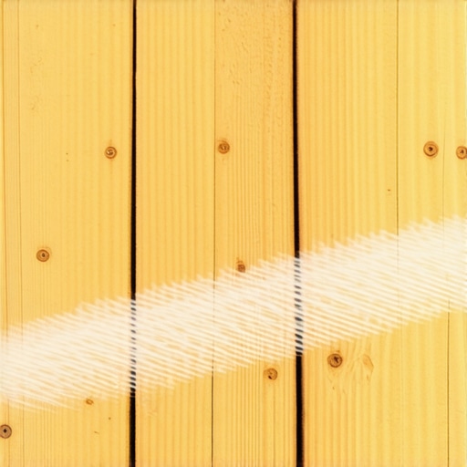 Professional Deck Cleaning with Power Washer A technician using a power washer to clean a wooden deck, highlighting maintenance tools