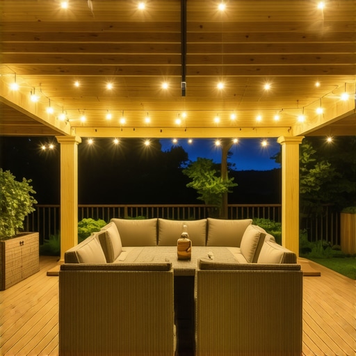 The Best Under-Deck Lighting for Nighttime Entertaining