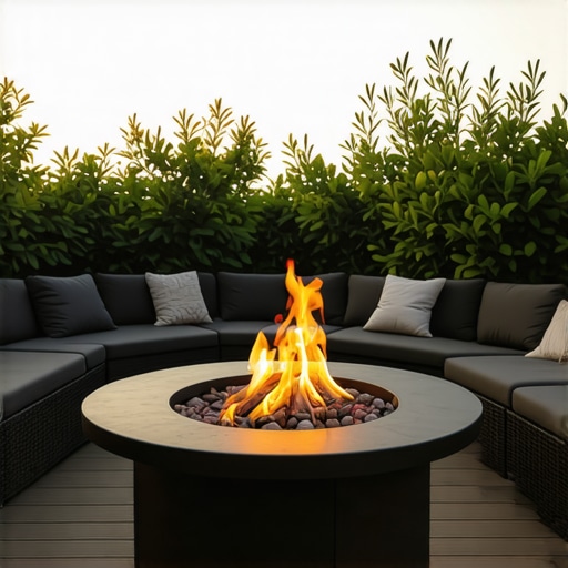 Upgrading Your Deck With a Fire Pit Table: Safety Rules