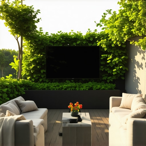 Why Your New Deck Should Have an Outdoor TV Area