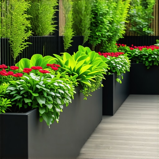 2026 Needham Deck Trends: Built-in Planter Boxes