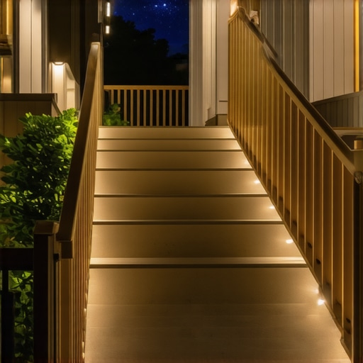 Deck Lighting: Why Needham Homeowners Love In-Stair LEDs