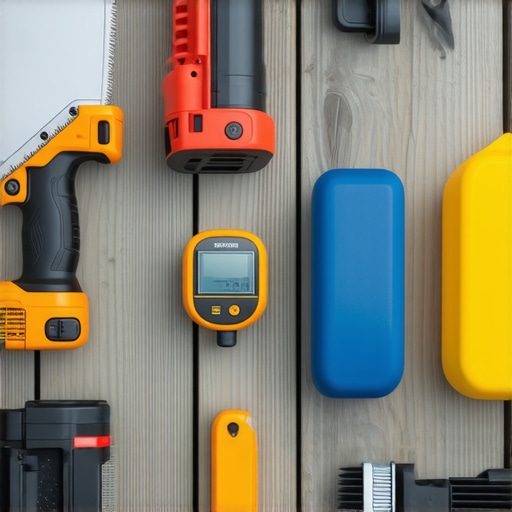 A comprehensive set of tools for deck repair and maintenance