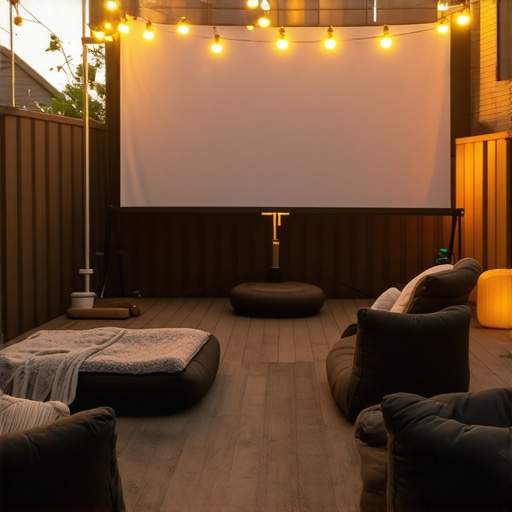 Outdoor Movie Setup for Your 2026 Needham Deck